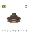 ACONCAGUA * PLAFÓN/VENTILADOR LED - CAFE